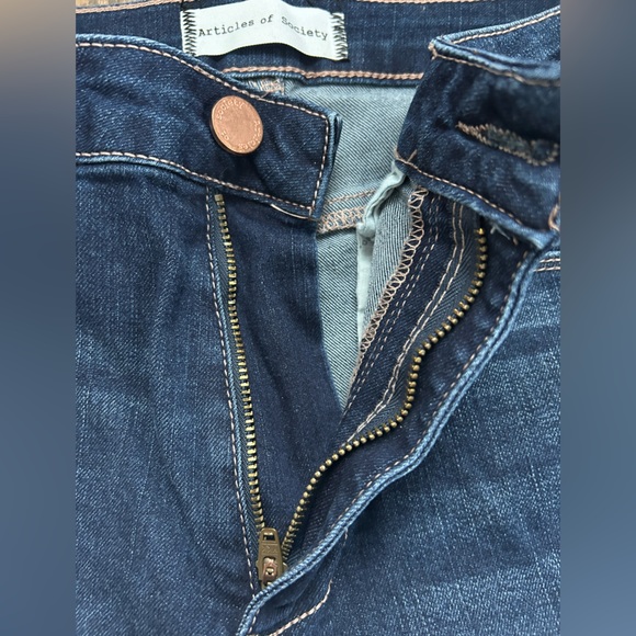 Articles of Society Hilary Ankle Length Jeans Sz 26 - Picture 7 of 12